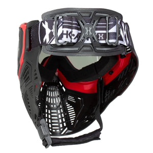 SLR Goggle - Lava (Red/Black) Smoke Lens - XTREME Airsoft Superstore