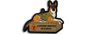 Stefan The Tactical Shepard Tactical Dog PVC Morale Patch