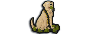 Go Fetch The Grenadier Retriever Tactical Dog PVC Morale Patch