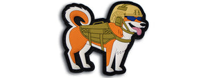 Inu The Tactical Shiba PVC Morale Patch