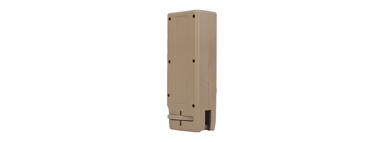 1000 Round Silent Side Winding Speedloader (Color: Tan)
