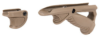 SG-46-2T ERGONOMIC POINTING FOREGRIP W/ TACTICAL SUPPORT GRIP (TAN)