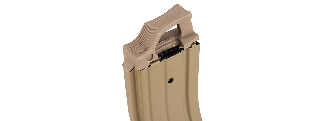 SG-618-1T 330RD M4 / M16 HIGH CAP AIRSOFT AEG MAGAZINE W/ PULL TAB (TAN)