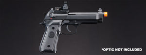 KLI KL92 Optic Ready 6mm Dual Power CO2 Gas Blowback Airsoft Pistol - (Black)