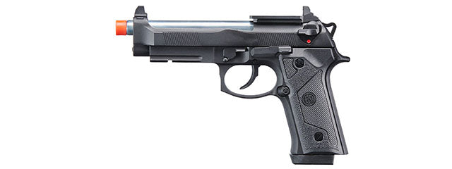 KLI KL-92 Elite IA Optic Ready 6mm Dual Power CO2/Gas Blowback Airsoft Pistol - (Black)