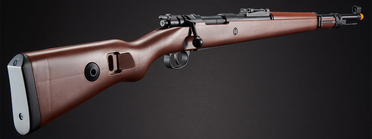 S&T KAR 98K Bolt Action Spring Powered Rifle - (Faux Wood)