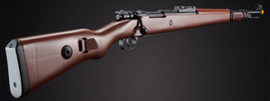 S&T KAR 98K Bolt Action Spring Powered Rifle - (Faux Wood)