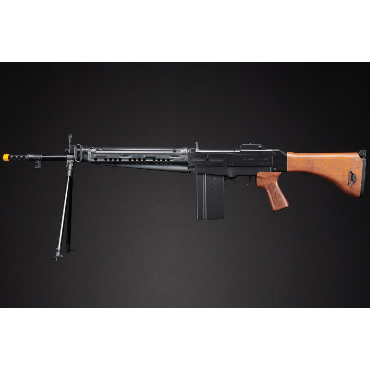 S&T Type 64 Full Metal Full Size AEG Airsoft Battle Rifle - (Black/Wood)