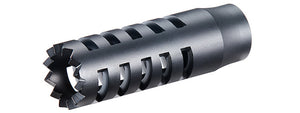 Golden Eagle Muzzle Brake For FABARM STF 12 Airsoft Shotgun - (Black)