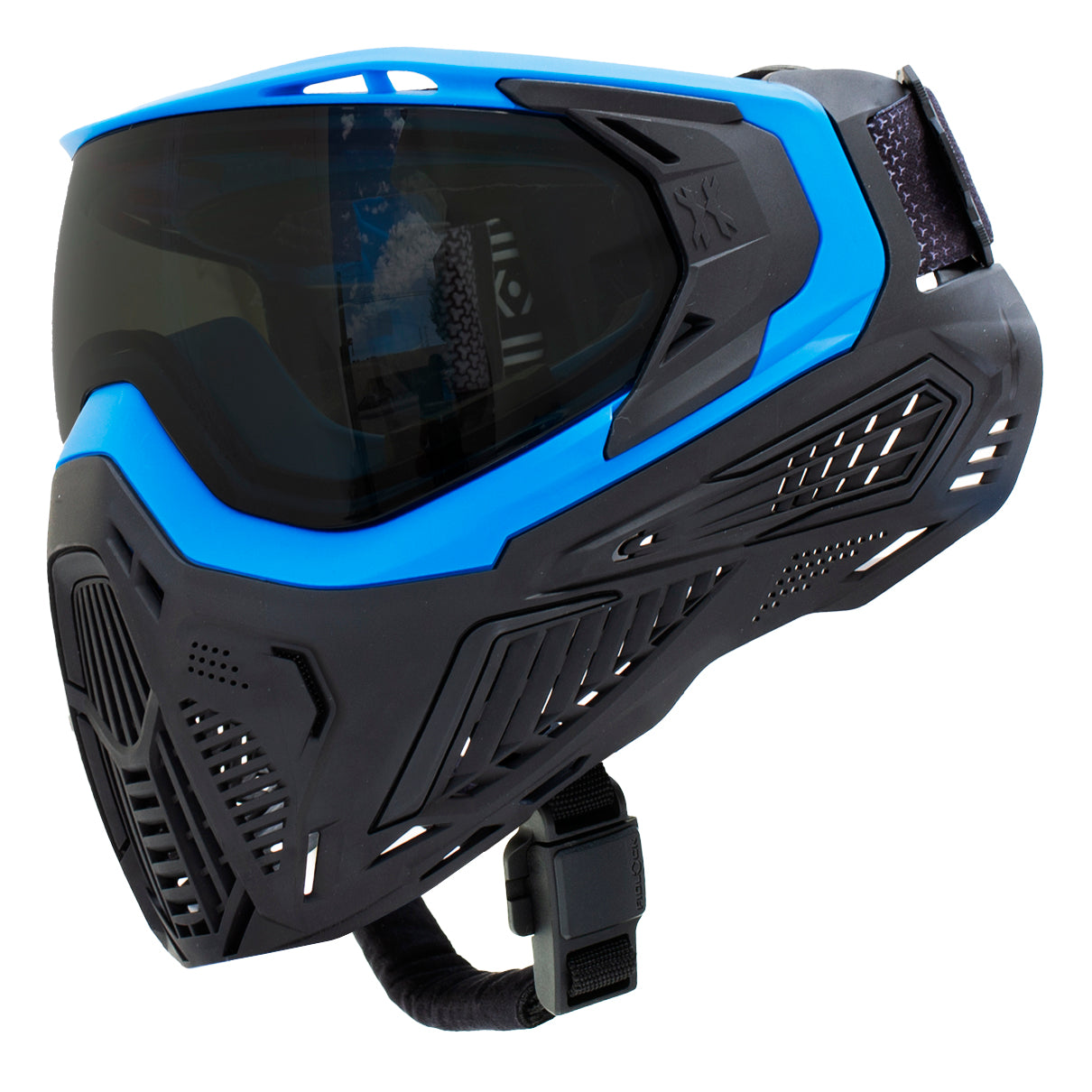 SLR Goggle - Sapphire (Blue/Black/Black) Smoke Lens - XTREME Airsoft Superstore