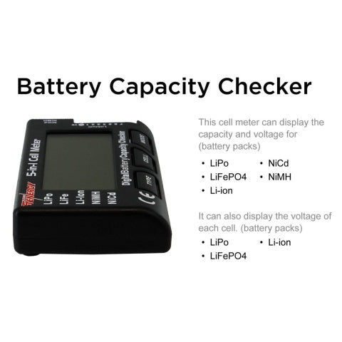 Tenergy 5-in-1 Intelligent Digital Cell Meter