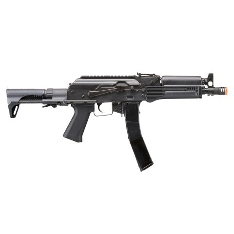 LCT 9mm PP-19 PDW AK Airsoft AEG Rifle w/ Polymer Handguard (Black)