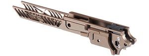 Dr. Black CNC Aluminum Frame Type 01 For TM Hi-CAPA 4.3 GBB Pistols - (Tan)