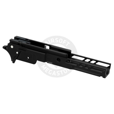 Dr. Black Aluminum Frame Type 04 for TM Hi-CAPA 3.9 GBB Pistols - BLACK