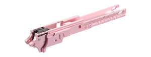 Dr. Black CNC Aluminum Frame Style 07 For TM Hi-CAPA 4.3 GBB Pistols - (Pink)