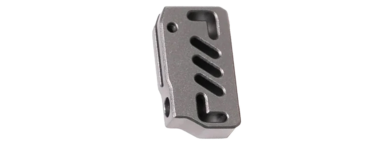 Dr. Black CNC Aluminum Type A Left Handed TM Hi-Capa GBB Pistol Trigger - (Gray)