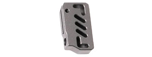 Dr. Black CNC Aluminum Type A Left Handed TM Hi-Capa GBB Pistol Trigger - (Gray)