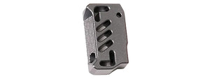 Dr. Black CNC Aluminum Type A Left Handed TM Hi-Capa GBB Pistol Trigger - (Gray)