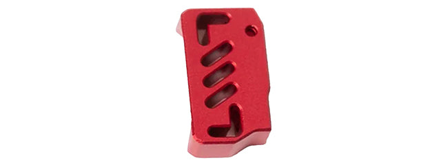 Dr. Black CNC Aluminum Type A Right Handed TM Hi-Capa GBB Pistol Trigger - (Red)