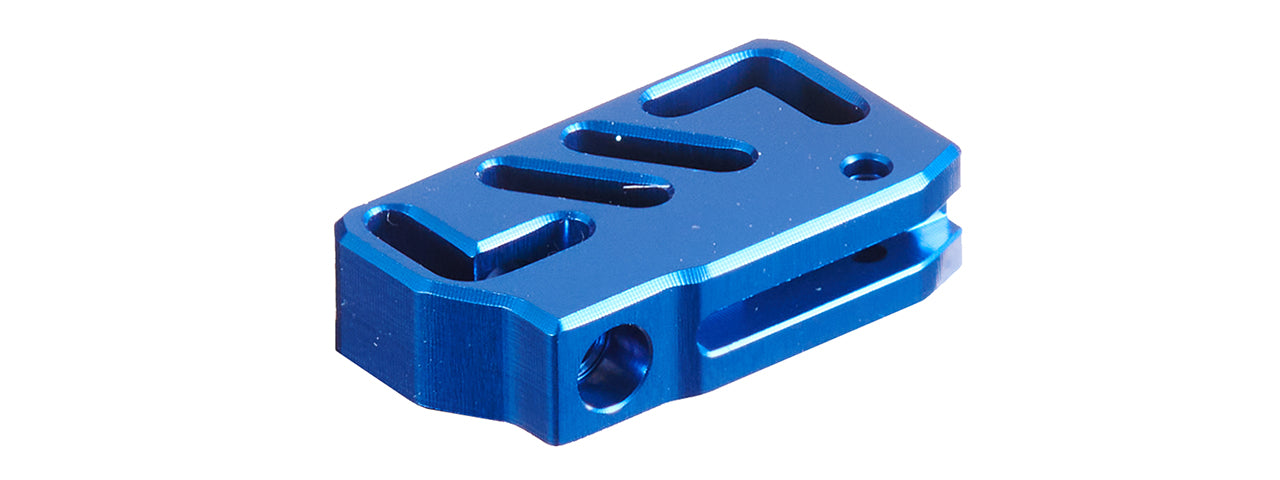 Dr. Black CNC Aluminum Standard A TM Hi-Capa GBB Pistol Trigger - (Blue)
