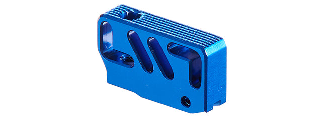 Dr. Black CNC Aluminum Standard A TM Hi-Capa GBB Pistol Trigger - (Blue)