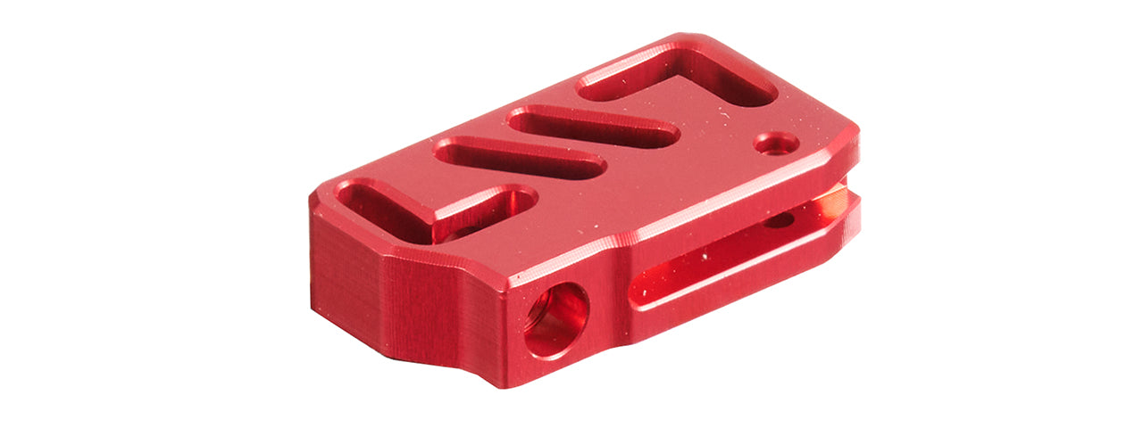 Dr. Black CNC Aluminum Standard A TM Hi-Capa GBB Pistol Trigger - (Red)
