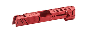 Dr. Black Royal Aluminum Slide for TM Hi-CAPA 4.3 GBB Pistols - (Red)