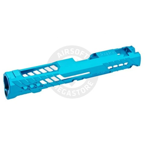 Dr. Black Aluminum Slide Type 706 for TM Hi-CAPA 5.1 GBB Pistols - AQUAMARINE