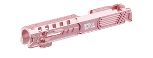 Dr. Black Royal Aluminum Slide for TM Hi-CAPA 5.1 GBB Pistols - (Pink)