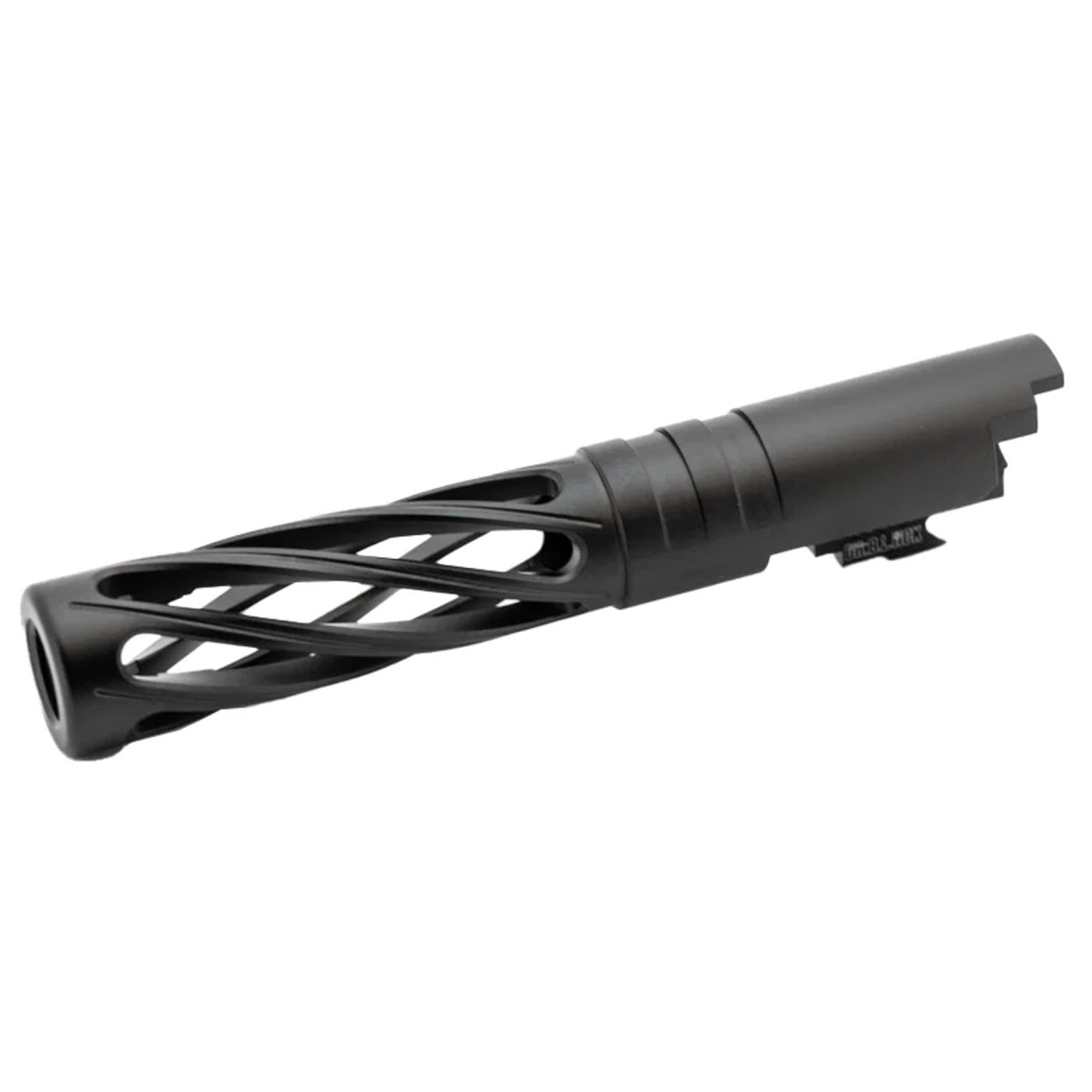 Dr. Black CNC Aluminum DINGING Outer Barrel For TM Hi-CAPA 4.3 GBB Pistols - BLACK