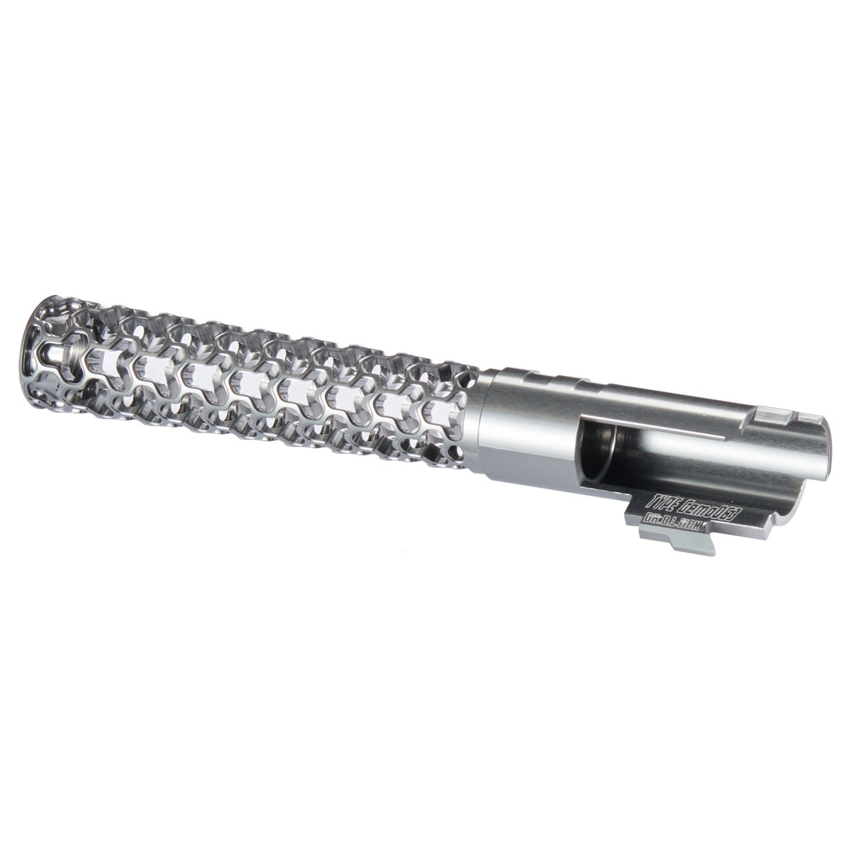Dr. Black CNC Aluminum GEOM Outer Barrel For TM Hi-CAPA 5.1 GBB Pistols - AQUAMARINE