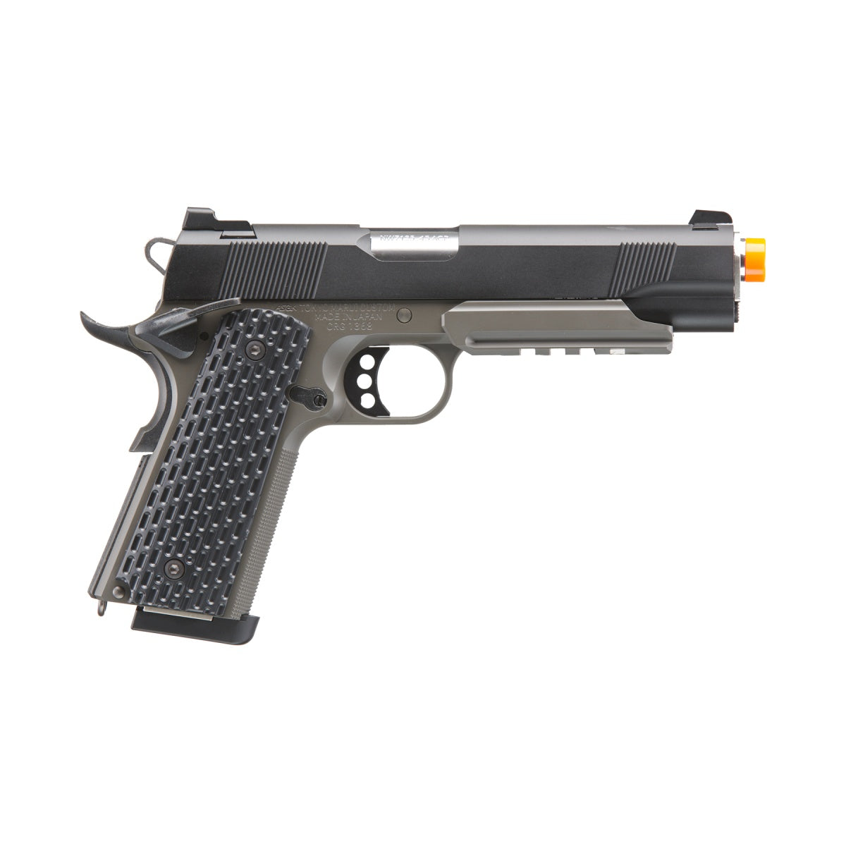 Tokyo Marui Night Warrior 1911 Hi-Kick Gas Blowback Airsoft Pistol (Color: Black & Gray)