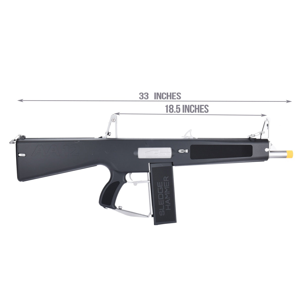 Tokyo Marui AA-12 "Sledge Hammer" Electric Shotgun - BLACK