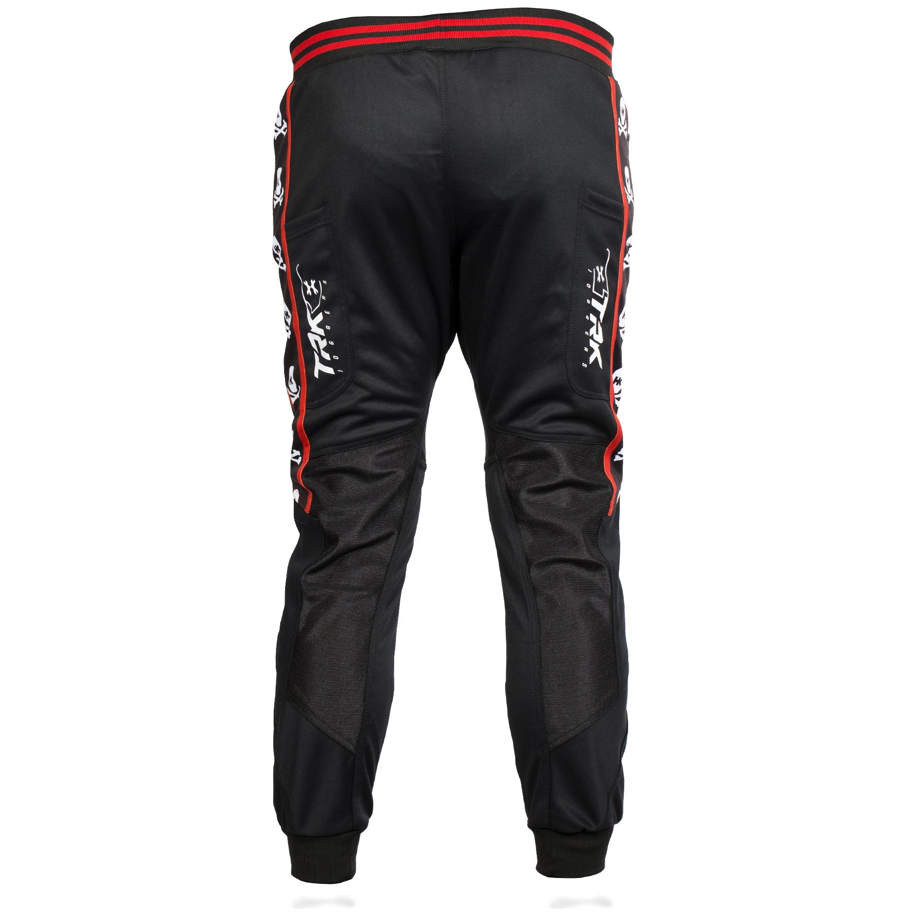 TRK - Skulls - Red - Jogger Pants - XTREME Airsoft Superstore