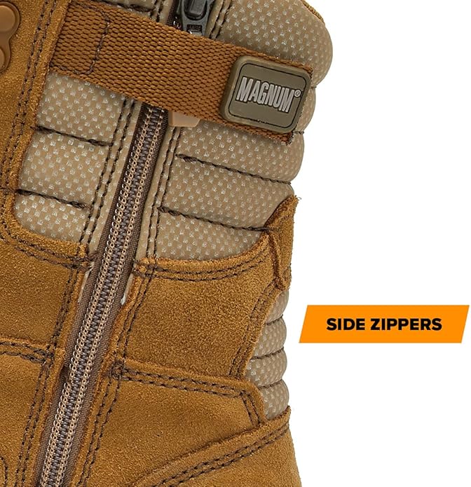MAG SHIELD Suede Leather 8" Work Boot SZ WP - XTREME Airsoft Superstore