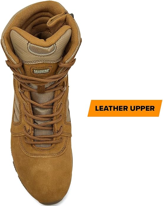 MAG SHIELD Suede Leather 8" Work Boot SZ WP - XTREME Airsoft Superstore