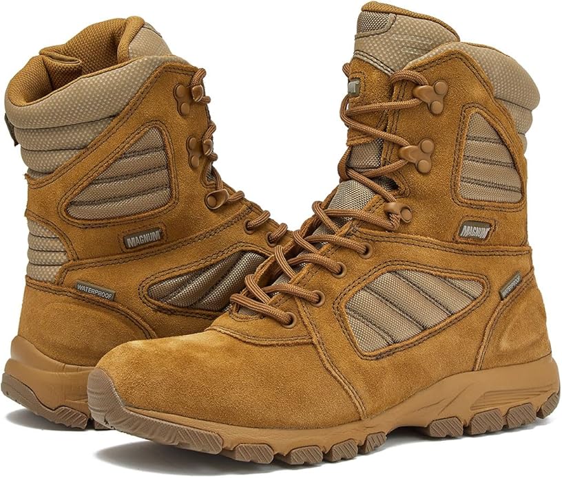 MAG SHIELD Suede Leather 8" Work Boot SZ WP - XTREME Airsoft Superstore