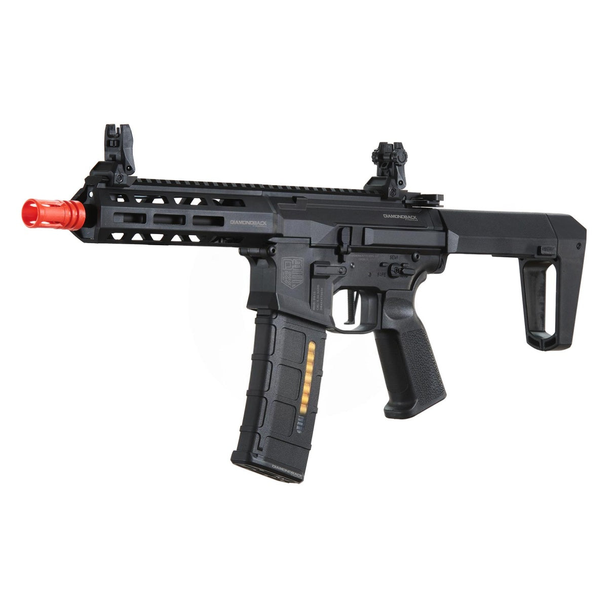 BO Manufacture Diamondback DB15 Honey Badger Airsoft Rifle