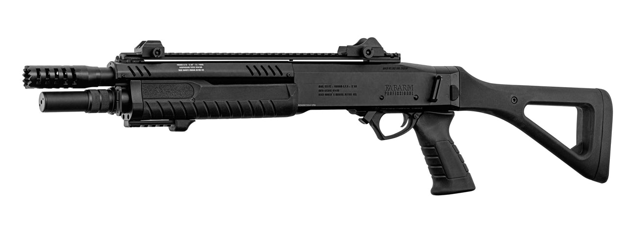 Fabarm 33 Compact Gas Pump Shotgun Replica - (Black)
