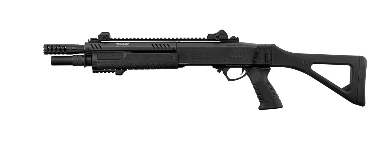 Fabarm 33 Compact Gas Pump Shotgun Replica - (Black)