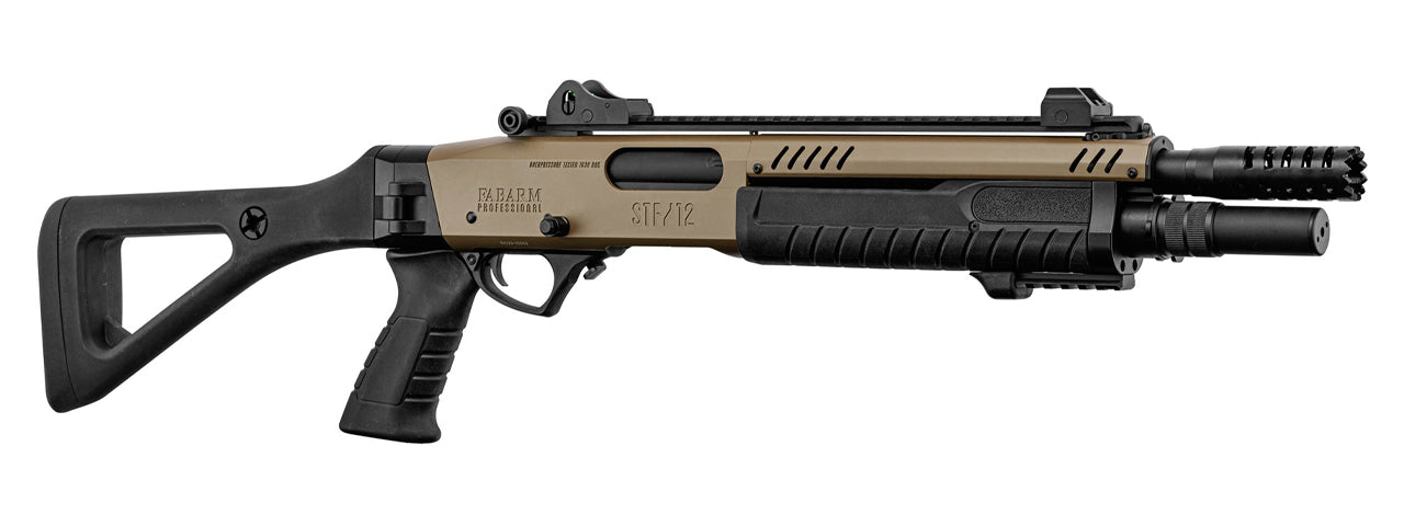 Fabarm 33 Compact Gas Pump Shotgun Replica - (Tan)