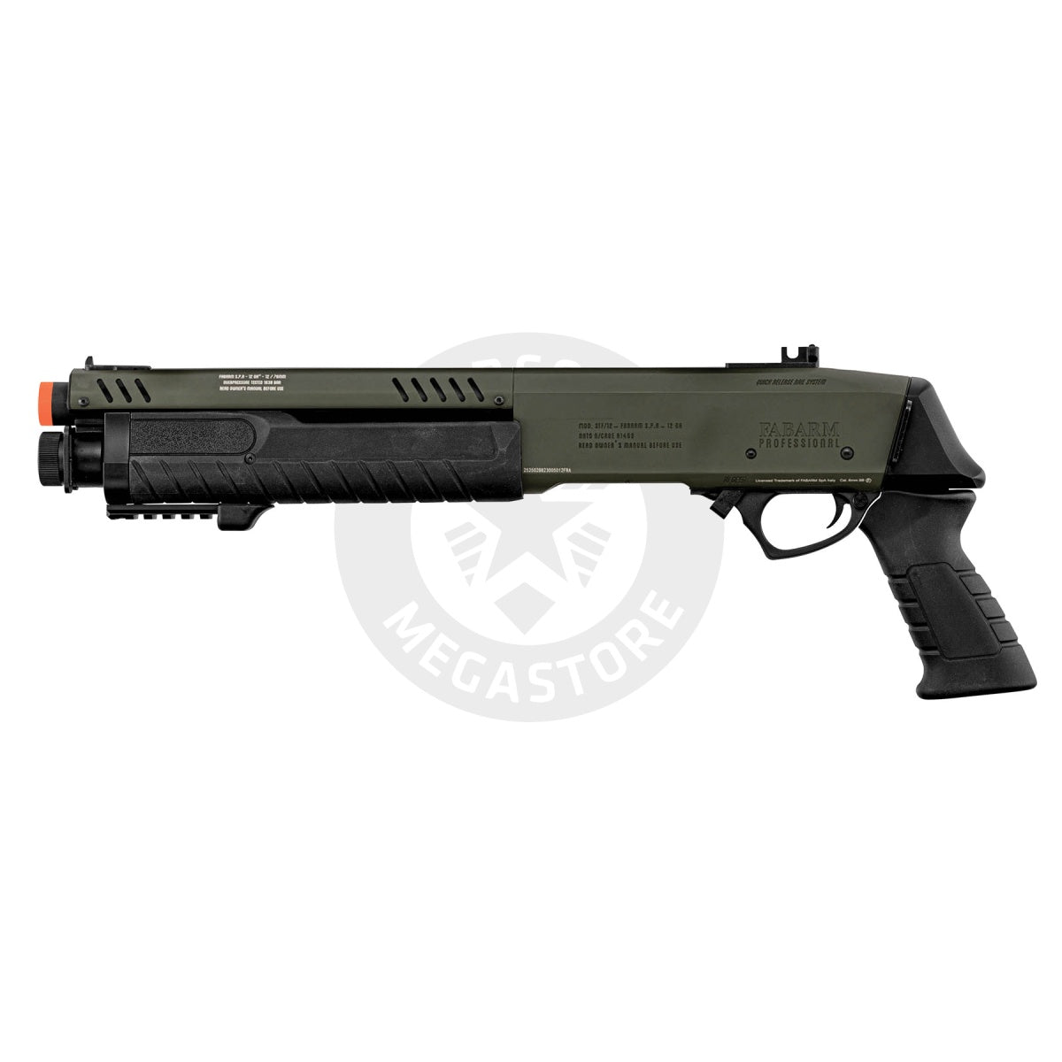 Fabarm 21" Short Initial Gas Pump Shotgun Replica - (OD Green)