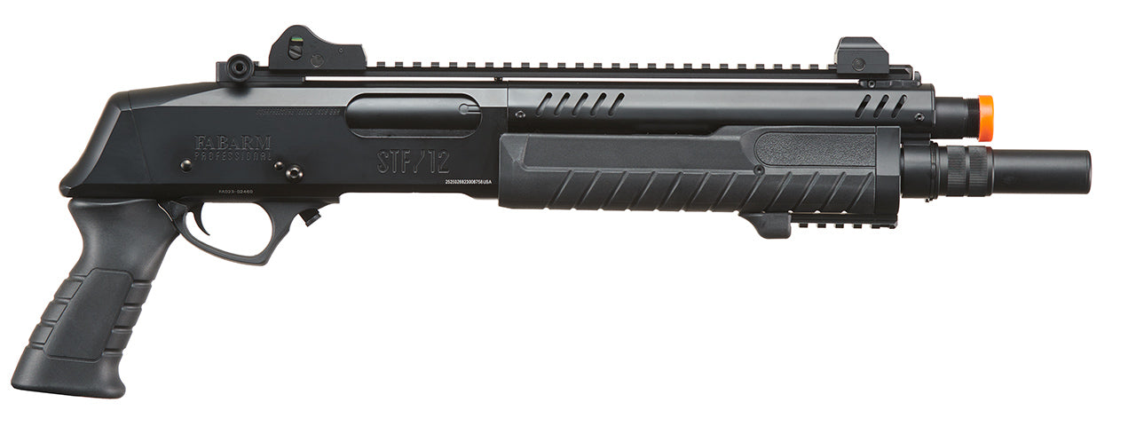 BO Manufacture REP FABARM STF12 Short 11 Pump Action Gas Shotgun - (Black)