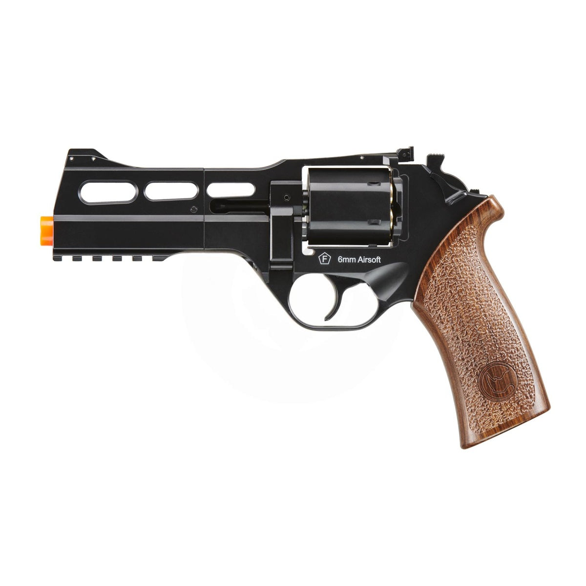 Bo Manufacturer Chiappa Rhino Revolver 50DS .357 Magnum Style 6mm Airsoft Revolver - Silver
