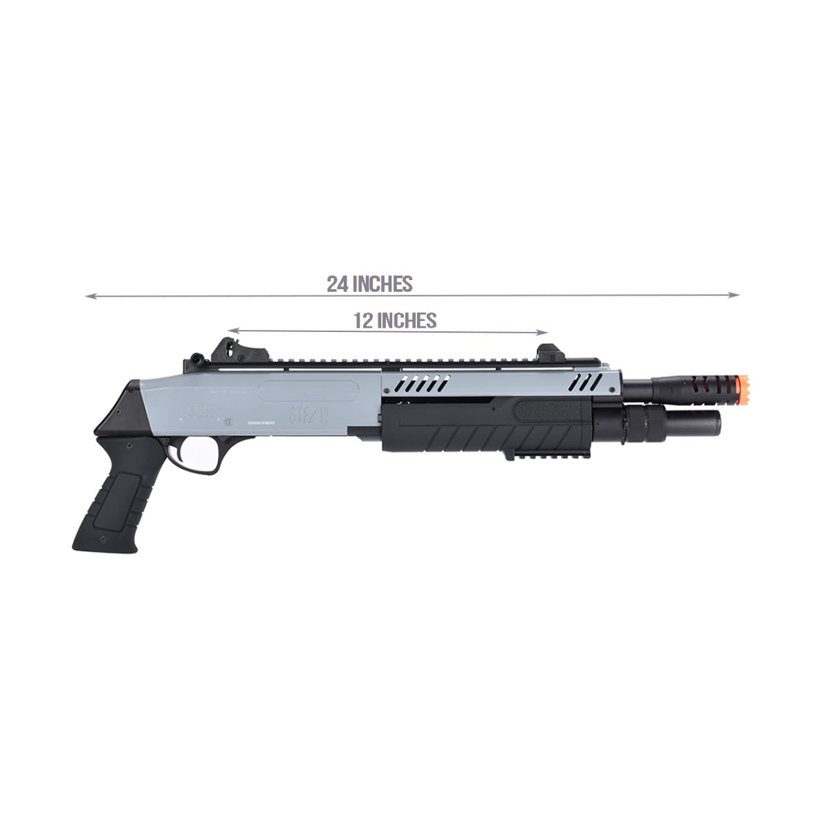 Bo Manufacture FABARM STF/12 Short Barrel Shotgun - GRAY / BLACK