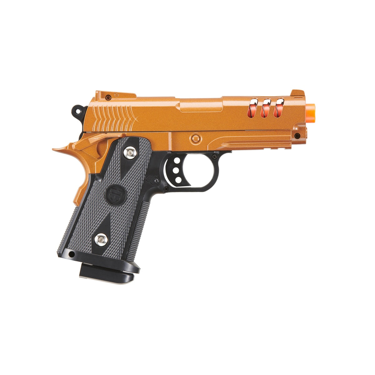 UK Arms 2011 Compact Heavyweight Series Airsoft Spring Pistol (Color: Gold)