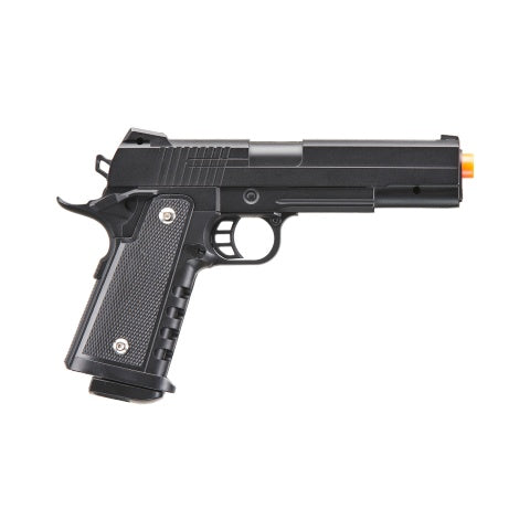 UK Arms 1911 Alloy Series Spring Airsoft Pistol (Color: Black)