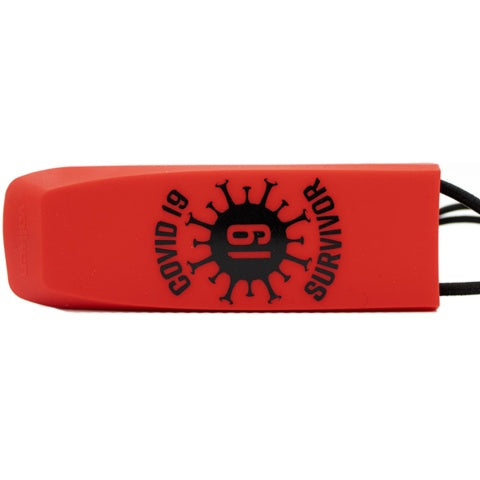 Valken Daggers Barrel Cover "Covid 19 Survivor" (Color: Red)