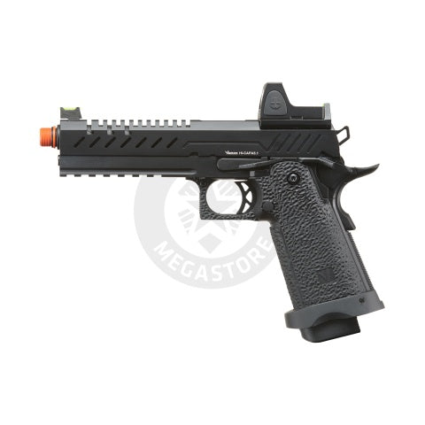 Vorsk Hi-Capa 5.1 GBB Pistol w/ Red Dot Sight - BLACK
