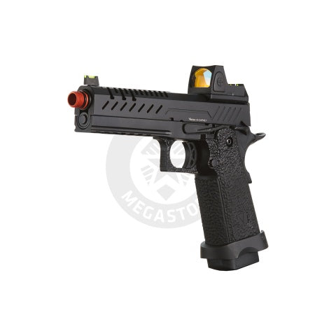 Vorsk Hi-Capa 5.1 GBB Pistol w/ Red Dot Sight - BLACK